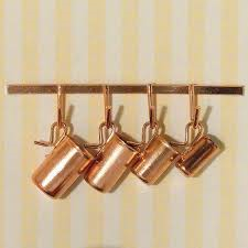 Copper Measuring Jugs 4111.