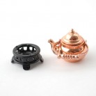D1644 copper kettle Copper Kettle on Trivet