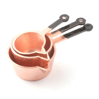 D1715 copper sauce pans 2316 D1715 copper sauce pans