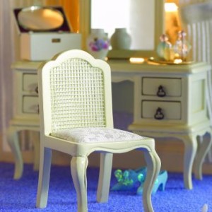 cream bedroom chair