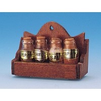 Spice wall rack