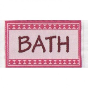 Bath Mat Pink D894