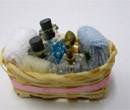 SR0455 Basket of Bathroom Things
