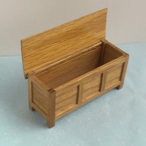 Classic linen chest or toy box
