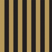 Gold & Black Stripe Wallpaper 4501