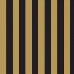 Gold & Black Stripe Wallpaper 4501