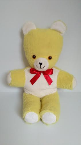Yellow & White teddy