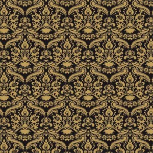 5131 Black Damask Wallpaper