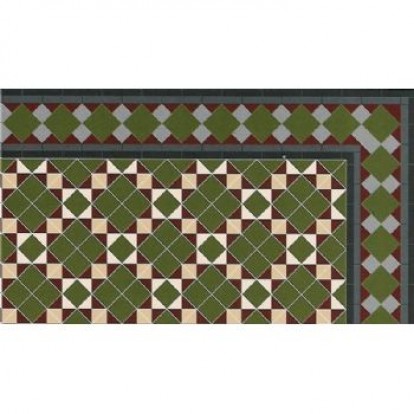 Shaftesbury Tile Flooring Paper DIY218