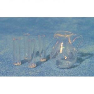 Glass jug Pitches Glasses d1234